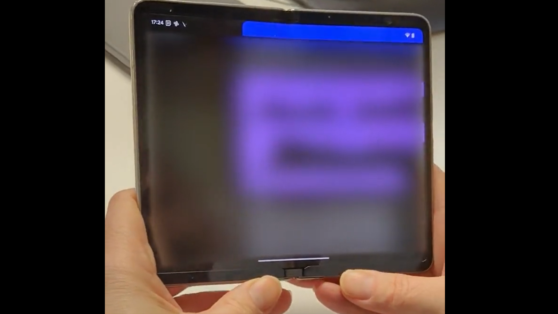 Leaked Pixel Fold hands-on video shows Google's first foldable phone up close