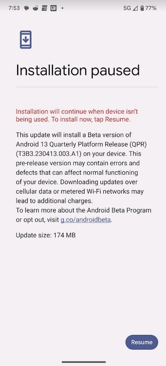 Last week eligible Pixel phones were able to install the QPR3 Beta 3 update - Last week's QPR3 Beta 3 update is causing Pixel handsets to freeze and crash