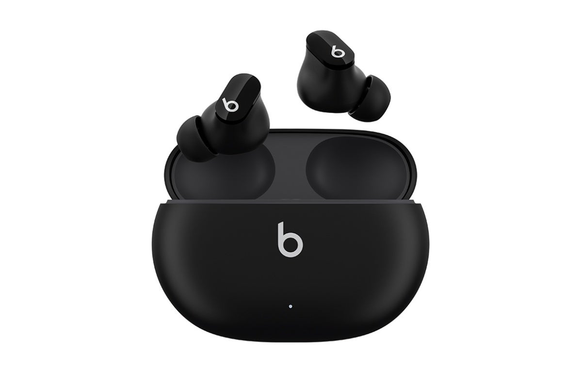 The Studio Buds+ should look very similar to the original Studio Buds (pictured here). - These are the (likely official) price, release date, and key features of Apple's Beats Studio Buds+