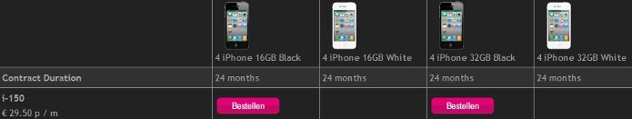 White iPhone 4 to be available in the Netherlands tomorrow?