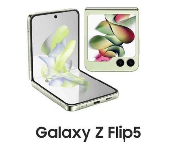 Tipster Ice Universe says that the Cover Screen of the Galaxy Z Flip 5 will look like this - Images of the large Quick View display on the Motorola Razr 40 Ultra leak