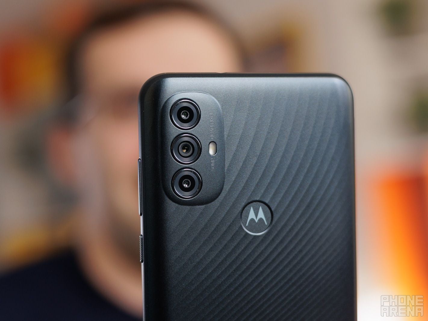 A close-up of a Moto phone | Image by Image Credit by PhoneArena - Best October Prime Day Motorola phone deals: recap