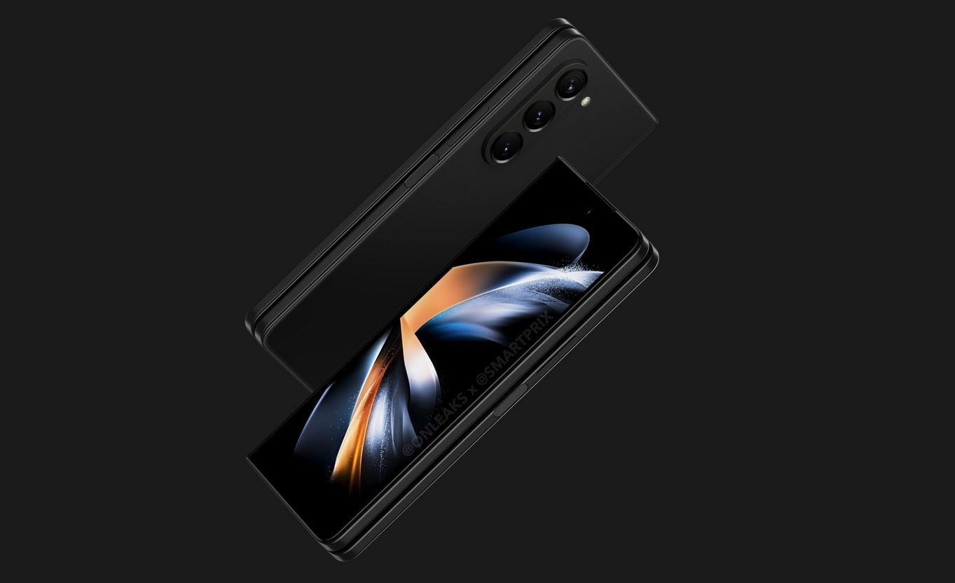 Render of the Galaxy Z Fold 5 - Check out the latest Galaxy Z Fold 5 renders