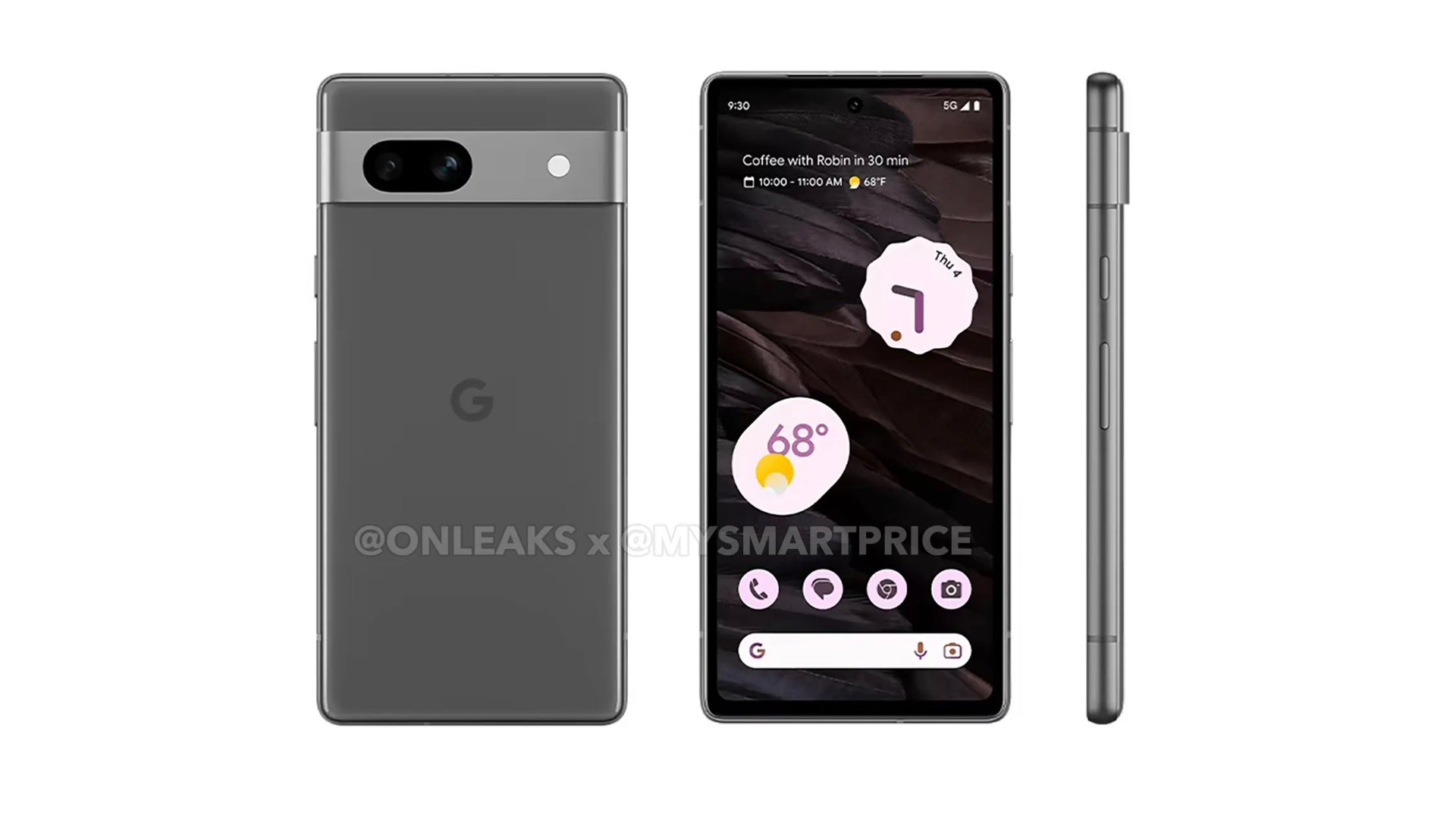 Image Credit - @OnLeaks x @MySmartPrice - Pixel 7a UK price tipped: Expect an increase