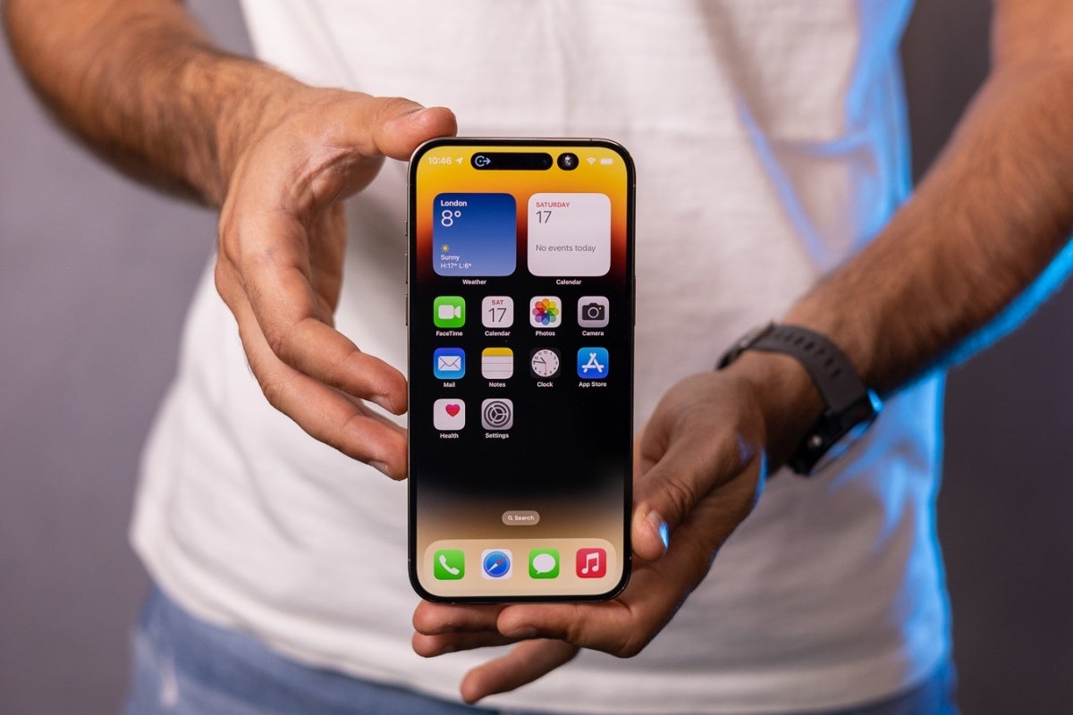 If you think the iPhone 14 Pro Max (pictured here) is big, wait until you see the iPhone 16 Pro Max... in late 2024. - Apple iPhone 16 series leaks 'start' with (slightly) bigger Pro and Pro Max screens
