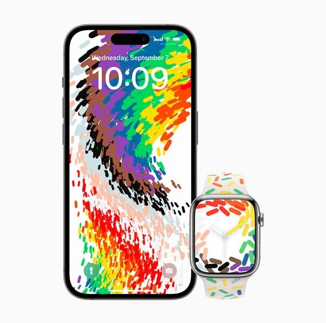 New Pride watch face, iOS wallpaper, and Apple Watch band - Apple reveals that iOS 16.5, watchOS 9.5 will both be released next week