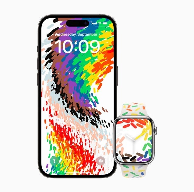 New Pride watch face, iOS wallpaper, and Apple Watch band - Apple reveals that iOS 16.5, watchOS 9.5 will both be released next week