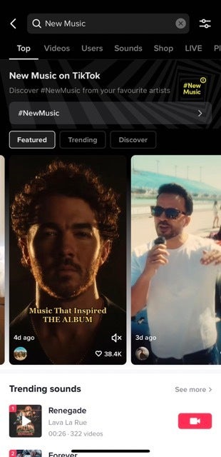 Image Source - TikTok - TikTok launches #NewMusic hub to connect artists&#039; new music with their fans