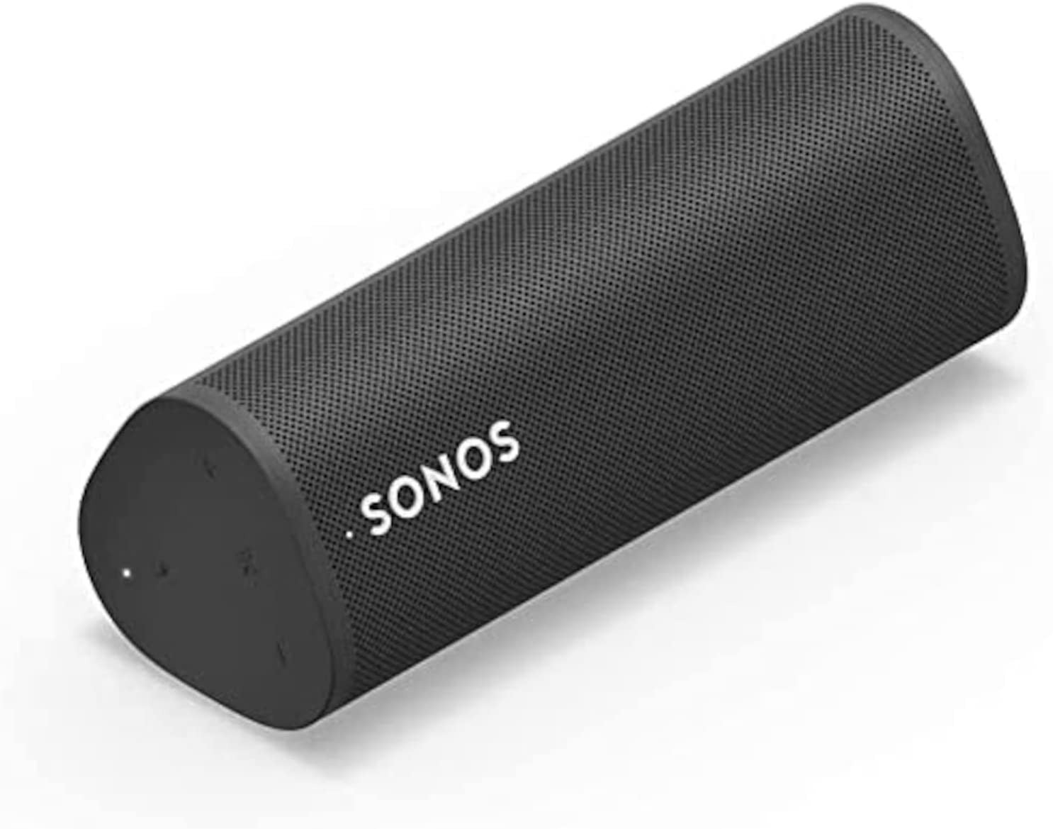 The Sonos Roam waterproof speaker in black. - Best waterproof Bluetooth speakers for summer