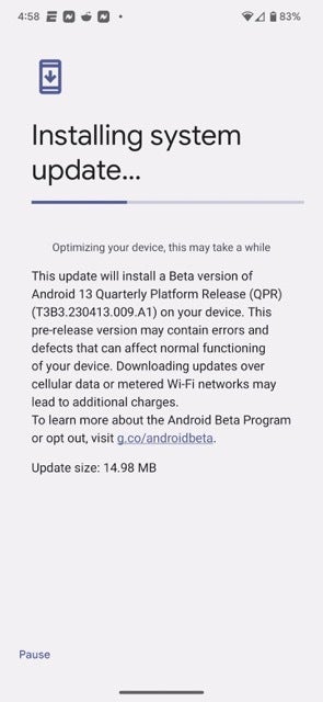 Android 13 QPR3 Beta 3.2 est déployé sur Pixels pour corriger davantage de bogues mineurs
