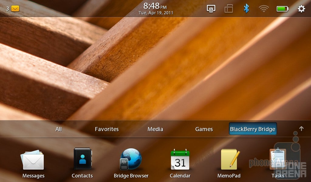 The PlayBook&amp;rsquo;s notifications system - BlackBerry PlayBook QNX Platform Walkthrough