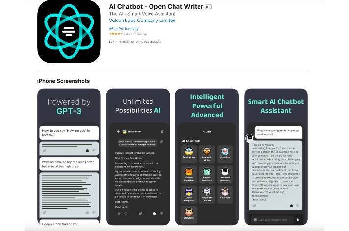 The apps claimed to be based on ChatGPT's algorithms - You must delete these fake ChatGPT apps swindling users out of thousands of dollars every month