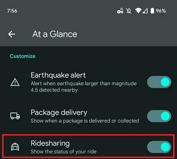 The At a Glance widget will start showing the status of your Uber or Lyft ride share - Your Pixel can now tell you how far away your Uber or Lyft is