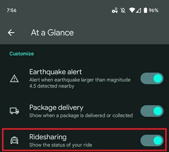 Le widget En un coup d'œil commencera à afficher l'état de votre covoiturage Uber ou Lyft - Votre Pixel peut maintenant vous dire à quelle distance se trouve votre Uber ou Lyft