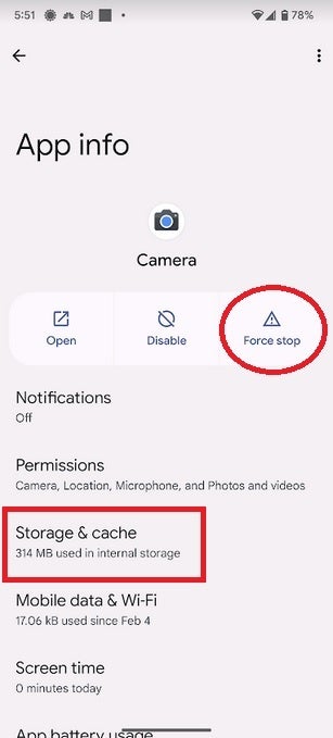 You can try to force stop the camera app and clear the cache twice - Android 14 Beta 2.1 breaks Pixel cameras; try this fix