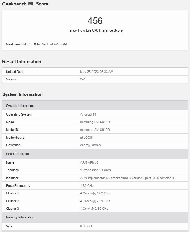 Mystery device apparently powered by the Exynos 2300 surfaces on GeekBench - Unknown Galaxy handset, powered by Exynos 2300, appears on GeekBench