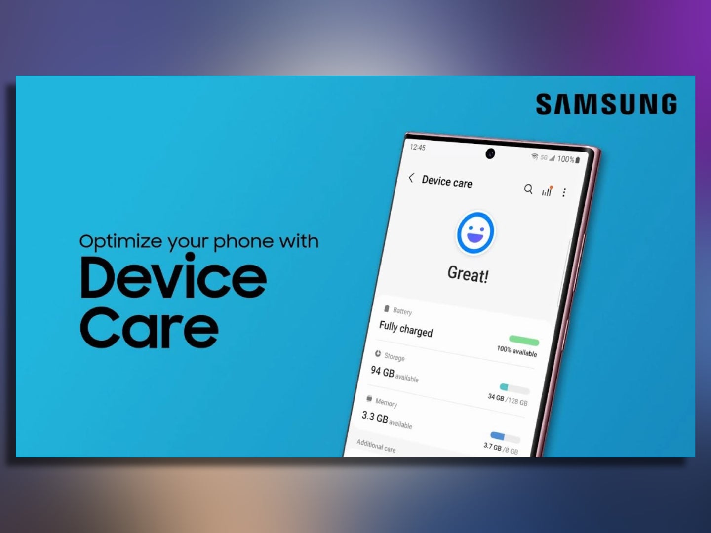 Samsung has its own built-in cleaning app and you should use it... As well. - Why is your Android phone so slow? Doesn’t matter, here is how to fix it!