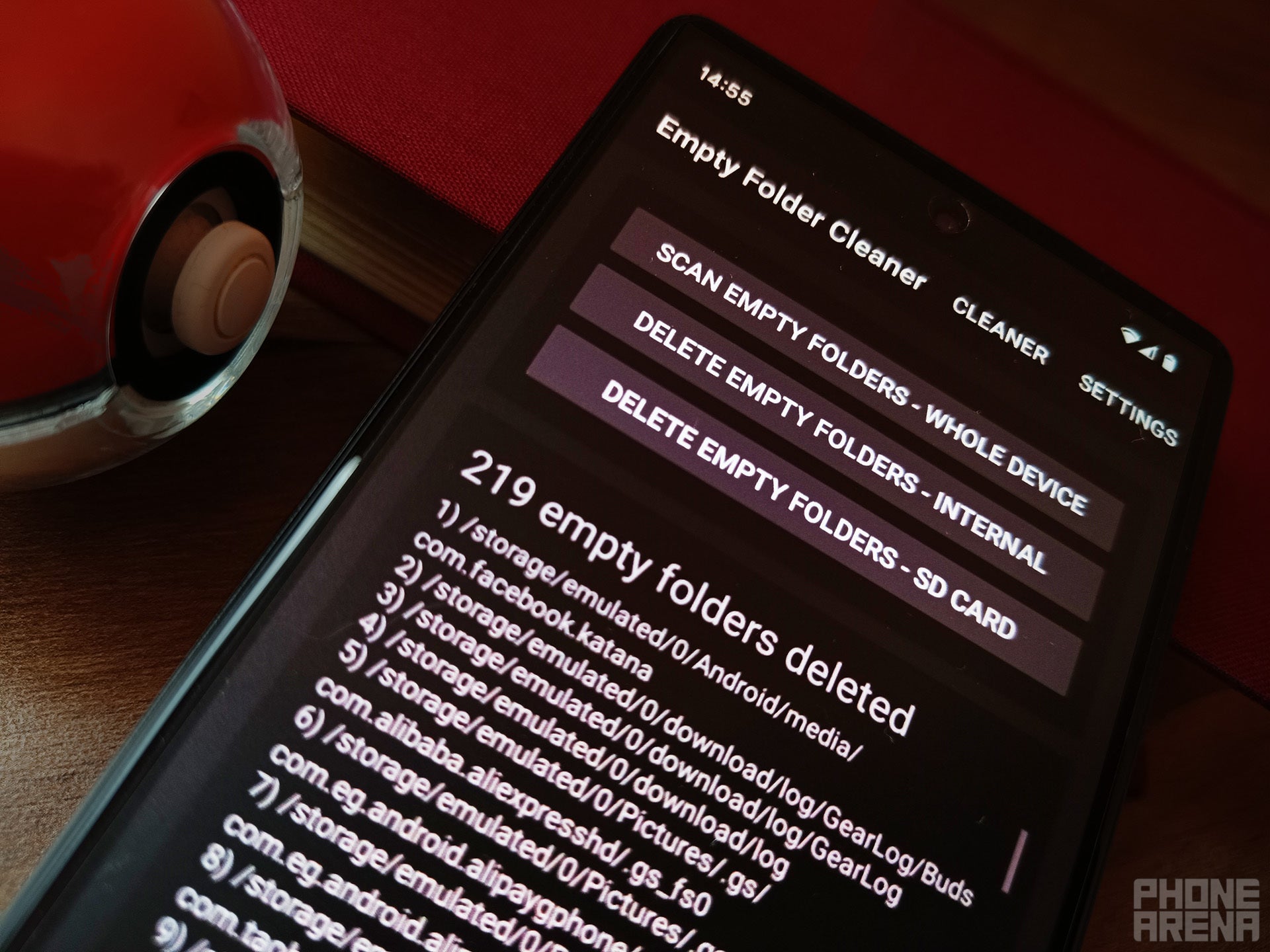 It sure doesn&#039;t seem normal to have this many empty folders on your phone. | Image credit - PhoneArena - Why is your Android phone so slow? Doesn’t matter, here is how to fix it!