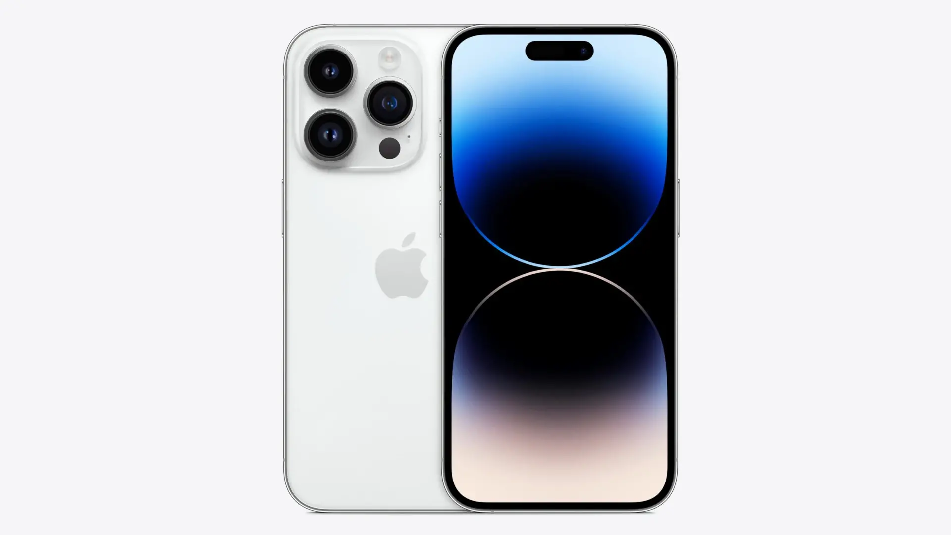 The iPhone 14 Pro showcasing the Silver option - iPhone 15 colors: what to expect