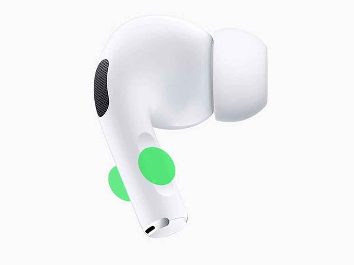 And this is where you tap to either Mute or Unmute yourself when on a call. Neat! - This update to the AirPods Pro Gen 2 may change at least one of our current earbud wearing habits