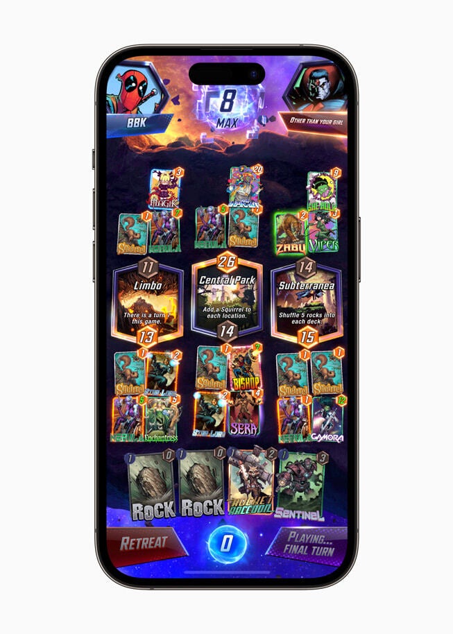 MARVEL SNAP (Image credit- Apple) - Check out the winners in the 2023 Apple Design Awards