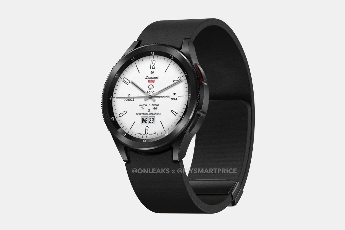 Voici la Galaxy Watch 6 Classic (ou Galaxy Watch 6 Pro). - Samsung confirme un nouveau site Unpacked et le lancement 