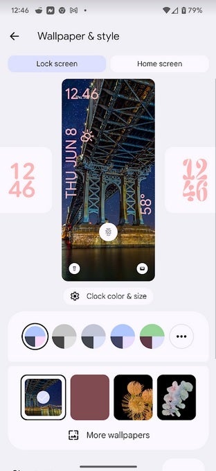 In Android 14 Beta 3, you can create a customized lock screen clock - Android 14 Beta 3 breaks sharing on some Pixel models; how to use the customizable lock screen clock