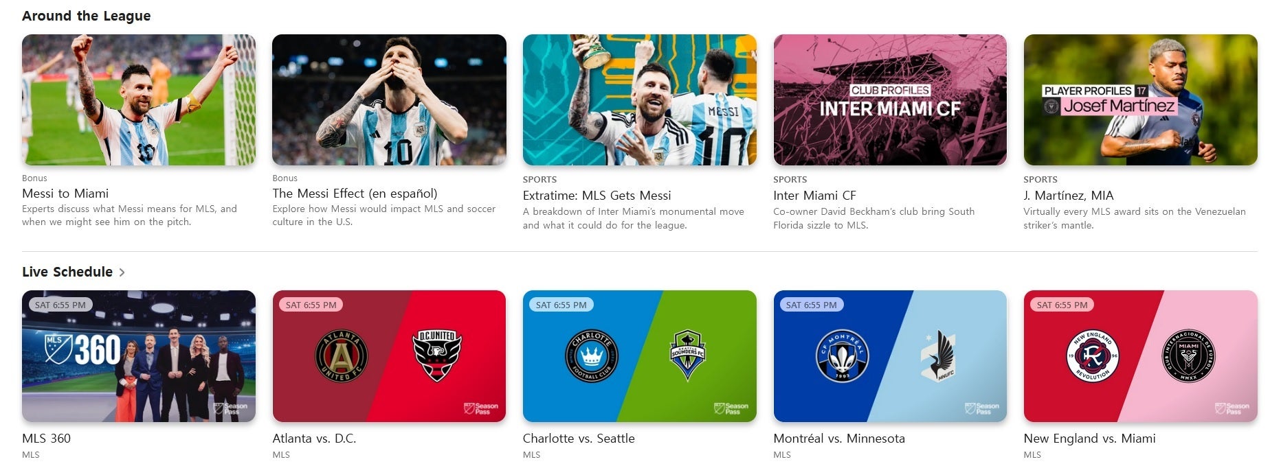 Apple offers MLS Season Pass through Apple TV+ - Soccer superstar Lionel Messi's move to the U.S. is a big win for Apple; here's why