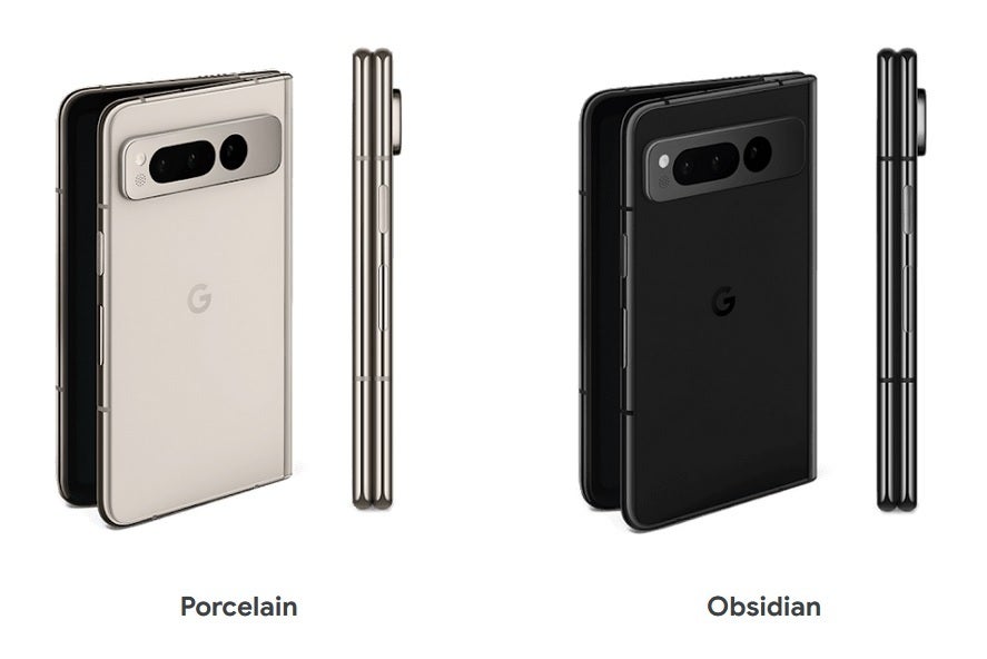 Color options for the Pixel Fold - Porcelain Pixel Fold back in stock; pre-order now for August delivery