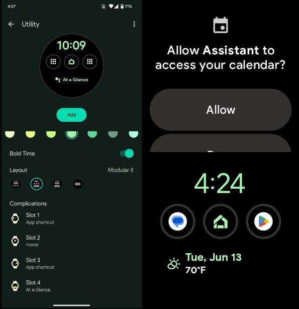 At a Glance is now available on the Pixel Watch. Image credit 9to5Google - Iconic Pixel phone feature is coming to the Pixel Watch