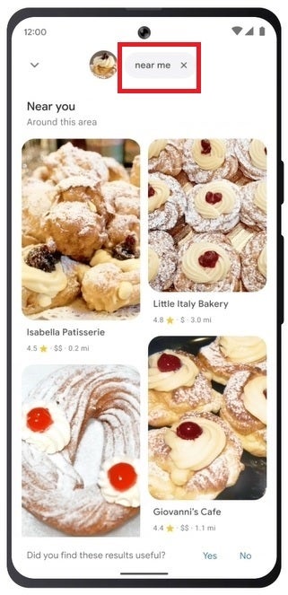 Find out which restaurant near you is serving that mouth-watering food - What's wrong with your skin? Ask Dr. Google Lens