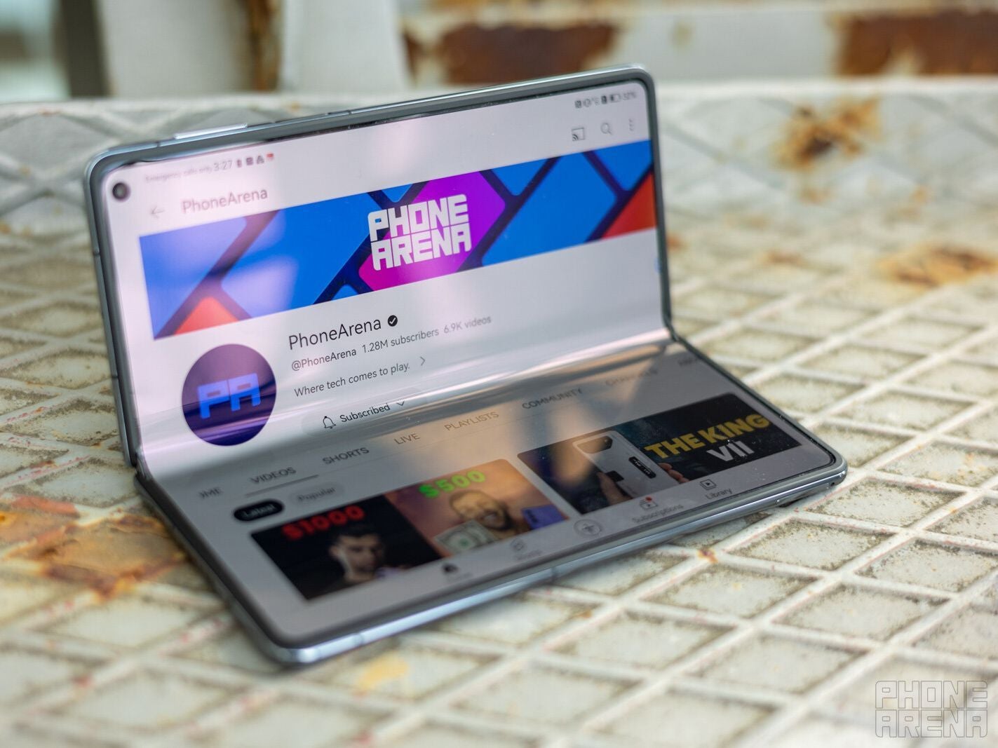 The Huawei Mate X3 is one of the company&#039;s latest smartphones, which is also a foldable. | Image credit - PhoneArena - Will Huawei working on some of the highest-end tech in the EU turn into a security disaster?