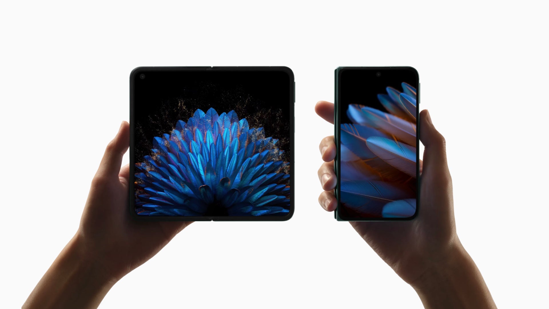 This image displays the Oppo Find N2 and is for illustration purposes only - OnePlus V Fold: Could it be the True King of Foldables in 2023?