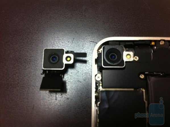 The camera on the white Apple iPhone 4 is more recessed than on the black version - Camera lens and proximity sensor both revised on white Apple iPhone 4