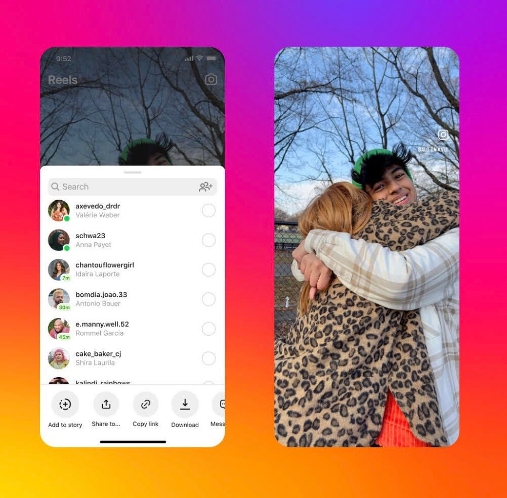Image Credit– Adam Mosseri/Instagram - Instagram enables download of public Reels in the US