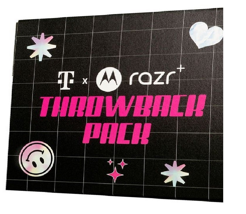 Bathe in the warm nostalgic feelings of the Razr+ with the T-Mobile Razr+ Throwback Pack - With the Razr+ released today, T-Mobile adds to the fun and nostalgia with its $30 Throwback Pack