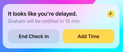 یک درخواست ورود به کاربر قبل از اطلاع طرف مقابل - iOS 17: ویژگی جدید Check In مانند "وقتی به خانه رسیدید برای من پیامک ارسال کنید"  روی استروئیدها