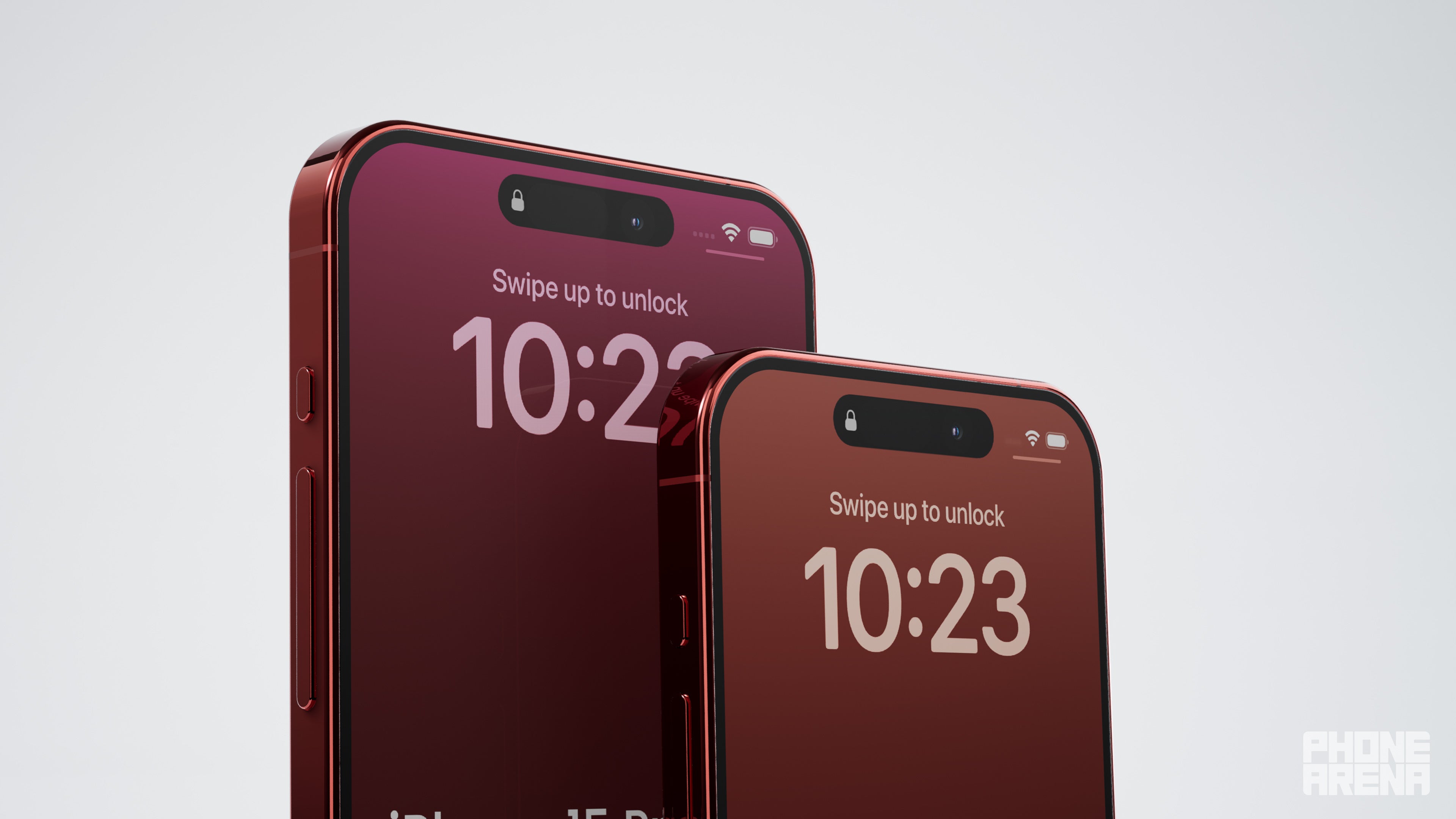 The iPhone 15 Pro and 15 Pro Max with the thinnest-ever bezels on a phone. - Here are all the expected iPhone 15 design changes visualized