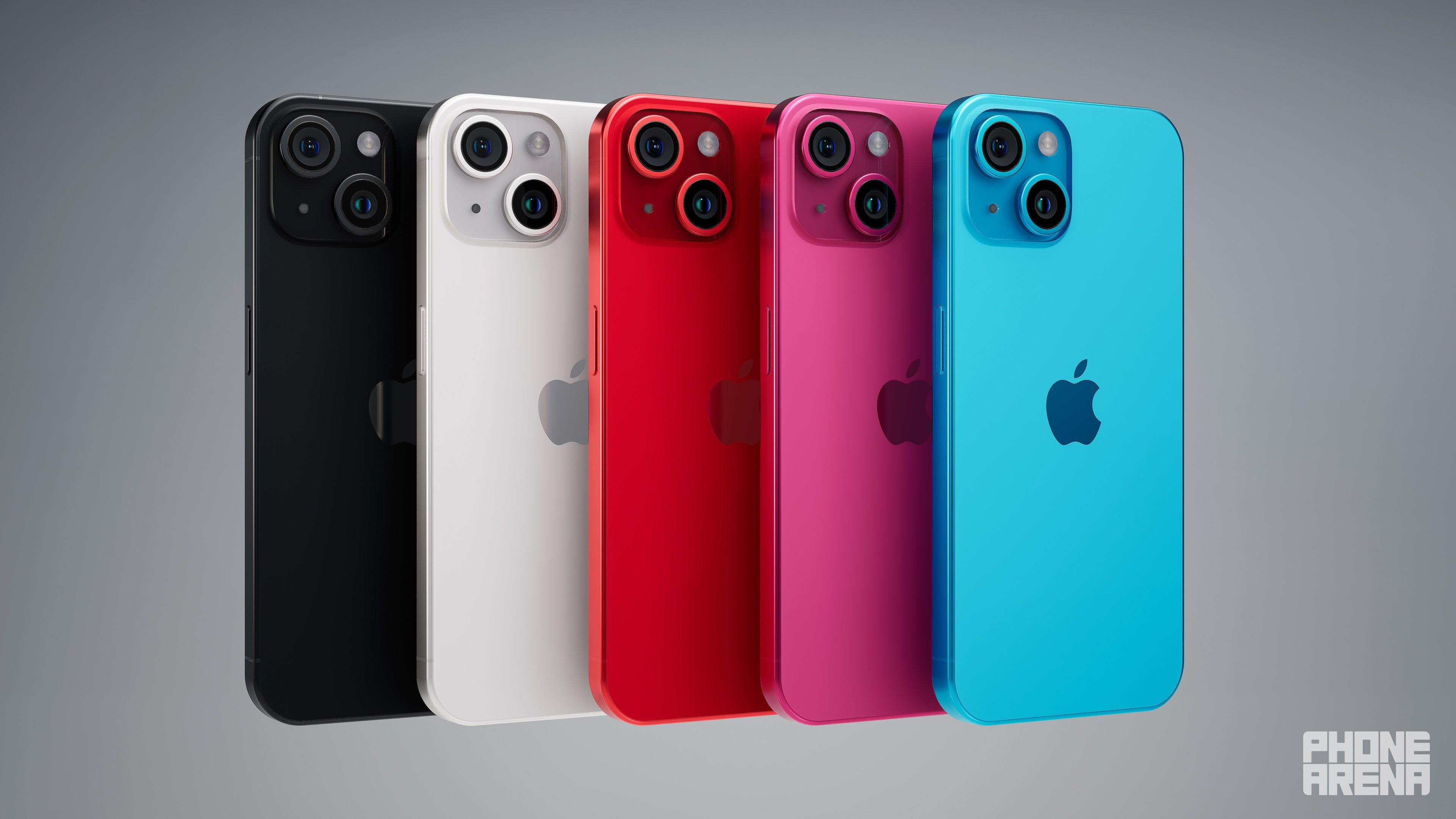 iPhone 15 and 15 Plus colors. - Here are all the expected iPhone 15 design changes visualized