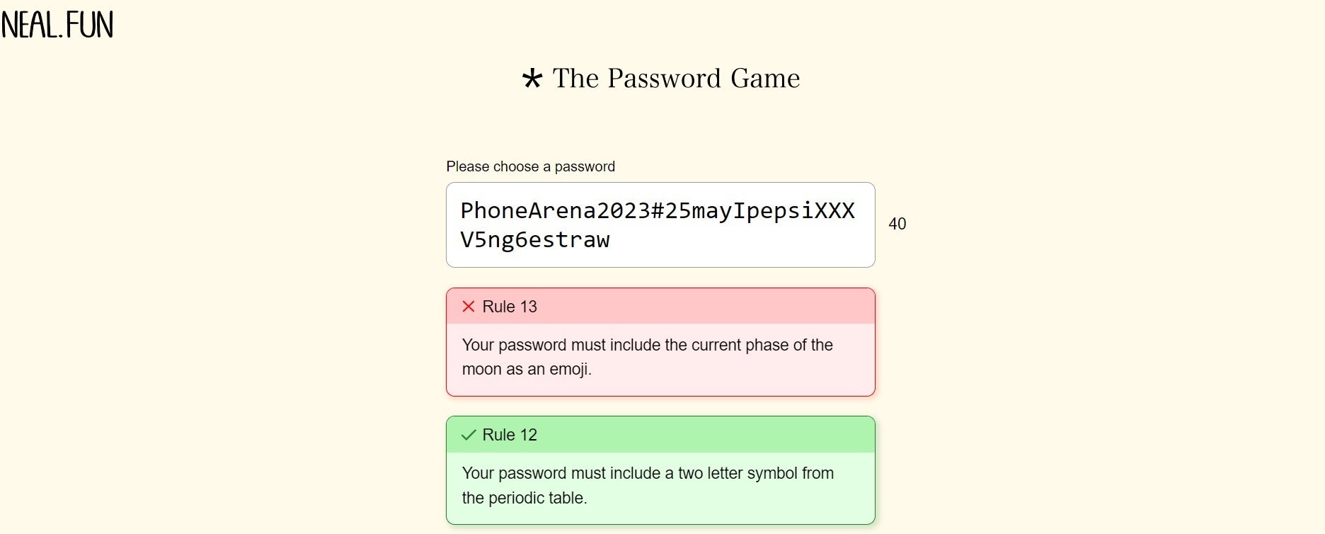 The Password Game Is Fun, Frustrating, and Educational - Article