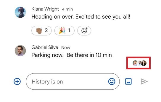 Get read receipts in the form of avatars on Google Chat - Google reveals seven new features for Google Chat