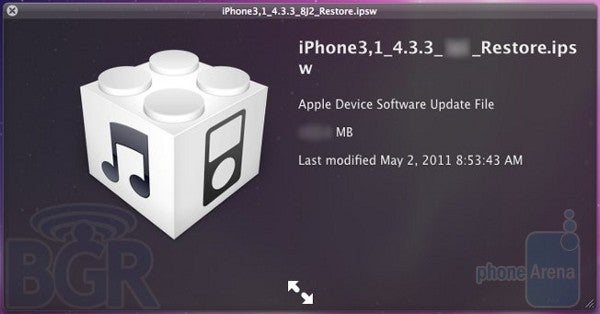 Expected to be released within the next 2 weeks, iOS 4.3.3 should remove the bugs that allowed Apple to store location database files on iTunes - Apple to shortly release iOS 4.3.3; update deals with location tracking bug