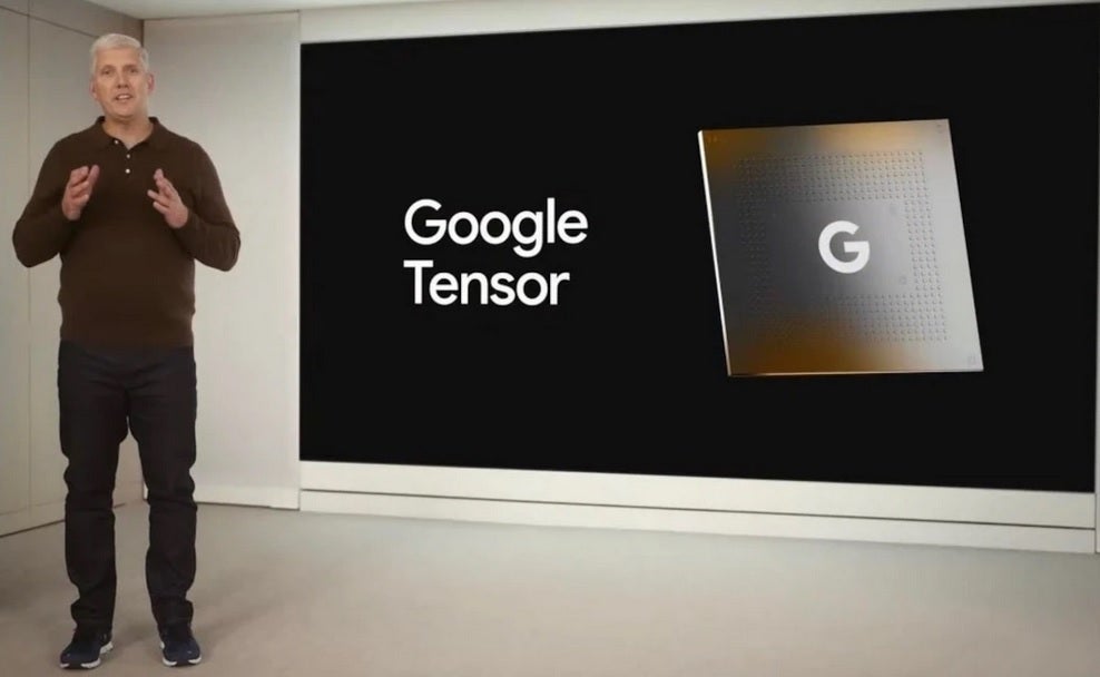 The first Google Tensor chip is introduced by Rick Osterloh - Report says when we can expect the first fully customized Google Tensor chip for the Pixel