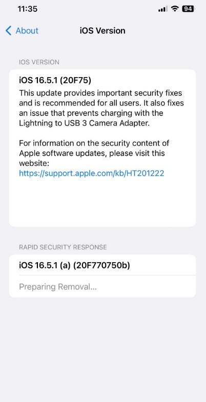 If you&#039;ve installed iOS 16.5.1 (a) or iPadOS 16.5.1 (a), you might want to delete them now - Apple pulls iOS 16.5.1 (a) and iPadOS 16.5.1 (a) after they were released yesterday