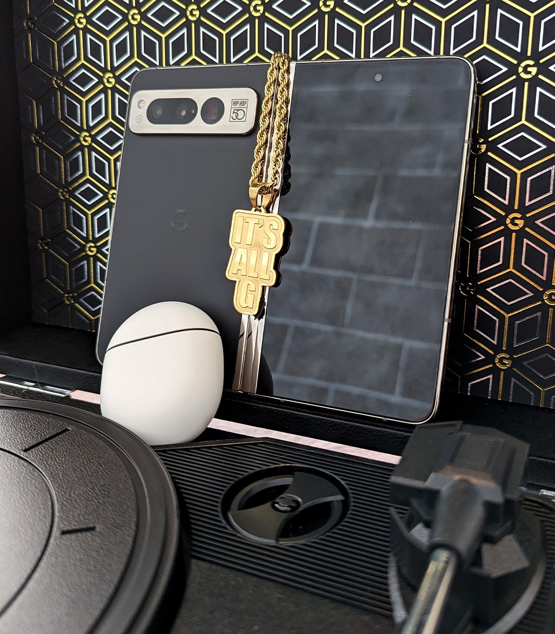 Here’s how to win a not-for-sale Google Pixel Fold Hip Hop edition