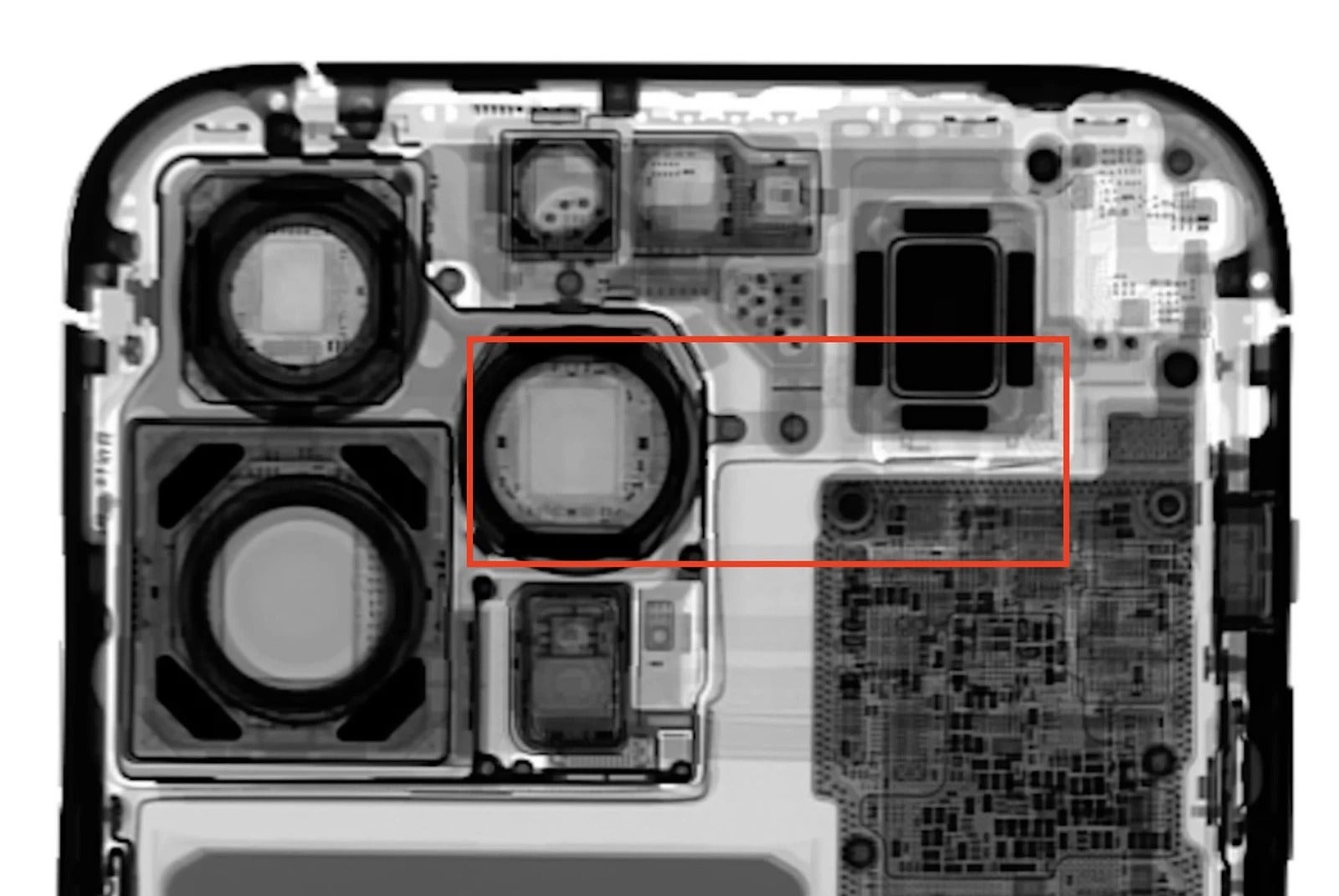 iPhone 15 Pro Max's supposed telephoto camera with a periscope lens. - iPhone 15 camera: here's everything we know so far