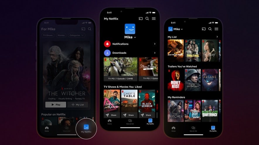 The My Netflix Hub is rolling out today to iOS users. Android users will get it early next month - Netflix adds new feature to iOS, Android to help you quickly find content to watch