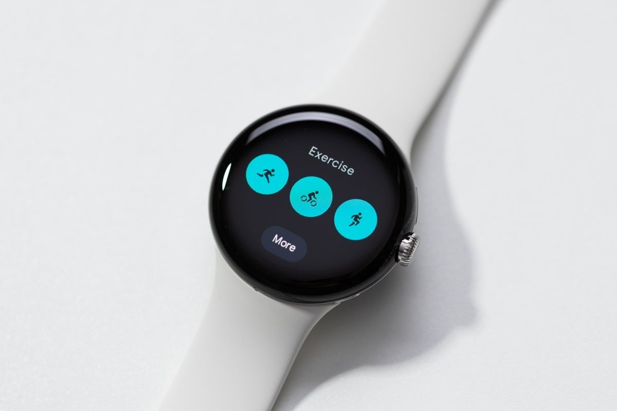 The Pixel Watch 2 is likely to be able to do more than its forerunner (pictured here) in the health and fitness department. - One big change and one small fitness upgrade tipped for Google&#039;s upcoming Pixel Watch 2