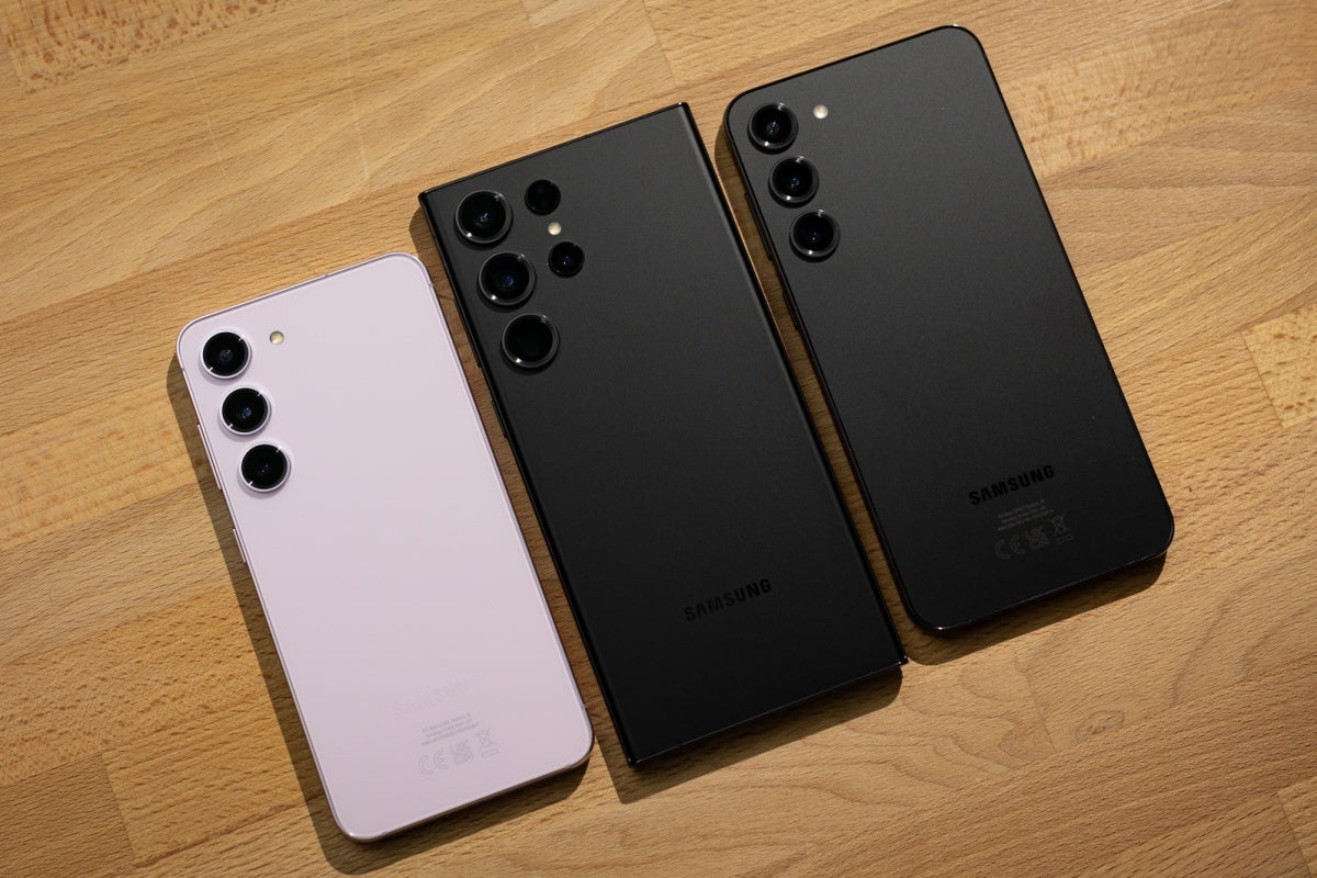 The Galaxy S23 family (pictured here) is probably not as successful in the US as Samsung had anticipated. - Google is the only top five smartphone brand to show growth in the Apple-dominated US market