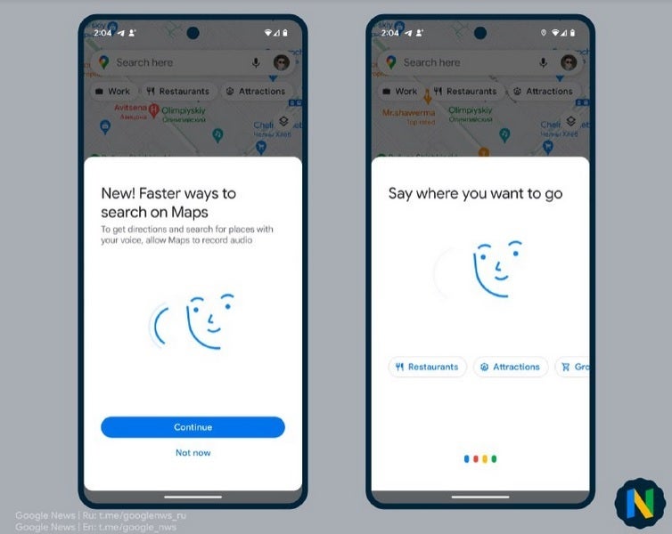 Faster voice search is coming to Google Maps thanks to the Google Assistant - Google Assistant now handles voice search on Google Maps to speed things along